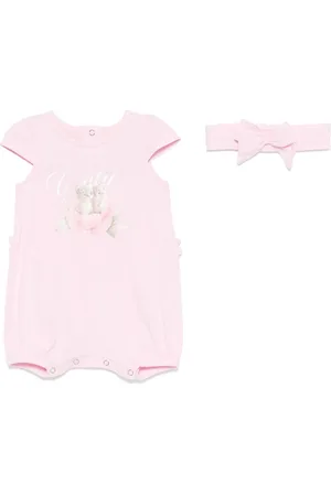 Lapin House Set neonato con stampa
