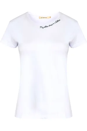 Lethicia Bronstein T-shirt con ricamo