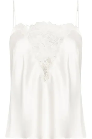 LOVESHACKFANCY Top in raso