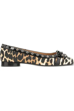 Ganni Ballerine con stampa