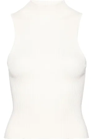 Reformation Top smanicato Tallulah a coste
