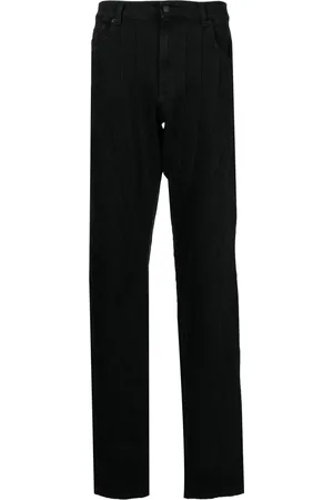 MUGLER Pantaloni con cuciture a spirale
