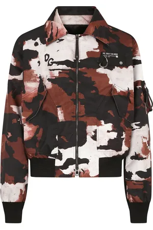 Dolce & Gabbana Giacca con stampa camouflage