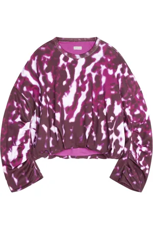 DRIES VAN NOTEN Felpa drappeggiata
