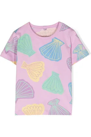 Stella McCartney Pantaloni sportivi con stampa Seashell