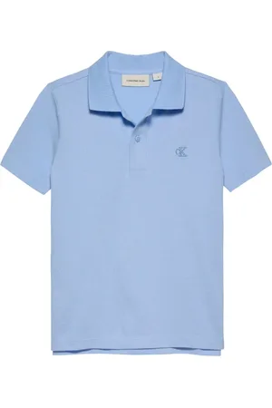 Calvin Klein Polo elasticizzata in cotone elasticizzato