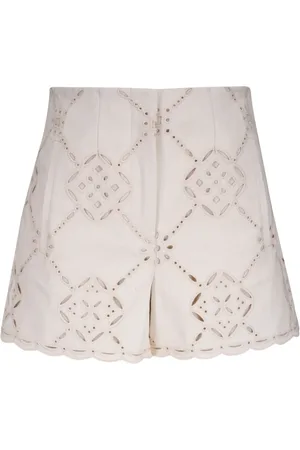 VERONICA BEARD Shorts Jazmin in pizzo sangallo