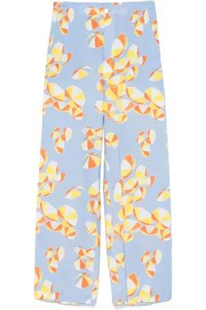 Moschino Pantaloni con stampa grafica