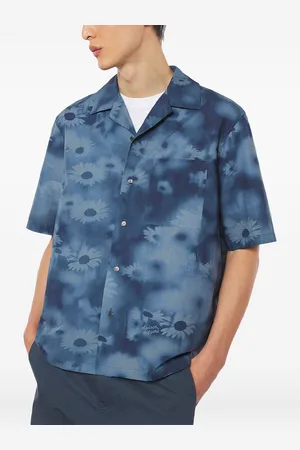 Maison Kitsuné Camicia con stampa Daisy Fields