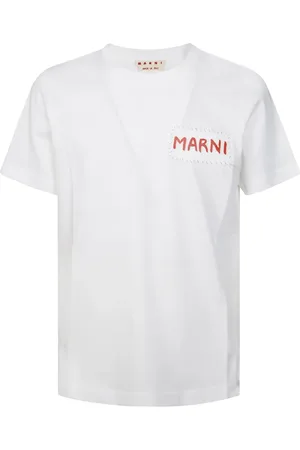 Marni T-shirt con applicazione logo