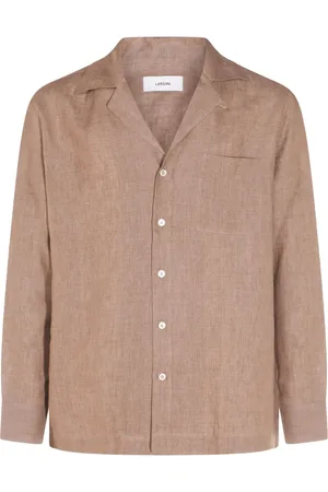 LARDINI Camicia in lino