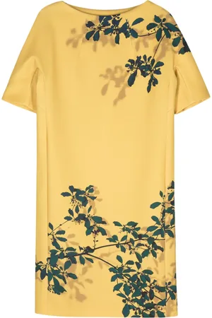 DRIES VAN NOTEN Abito a fiori anni 2000