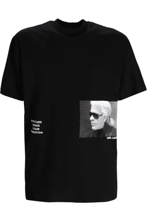 Karl Lagerfeld T-shirt con stampa Karl