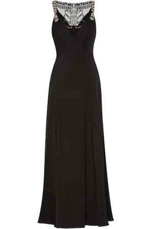 TEMPERLEY LONDON Abito lungo con scollo a V