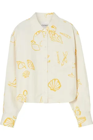 Closed Camicia crop