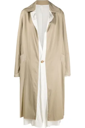 Edward Cuming Cappotto monopetto con design a strati