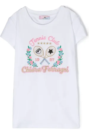 Chiara Ferragni T-shirt con ricamo