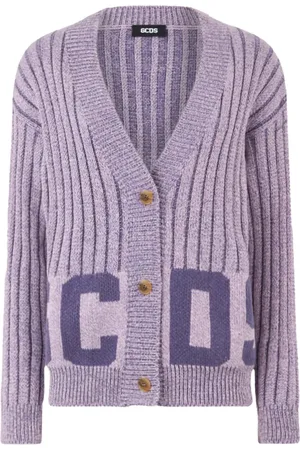 GCDS Cardigan con logo