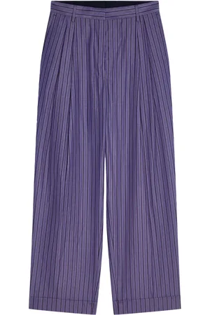 DRIES VAN NOTEN Pantaloni a righe