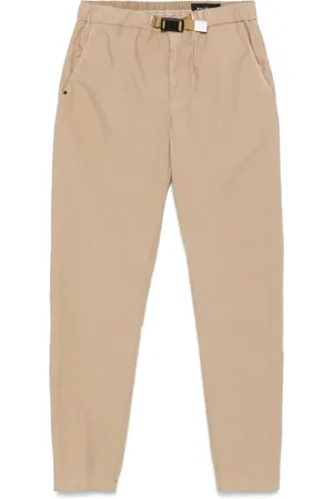 White Sand Pantaloni affusolati con vita elasticizzata