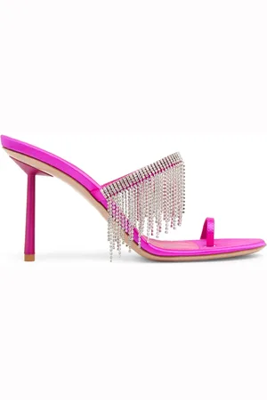 LE SILLA Sandali The Jewels con frange 80mm