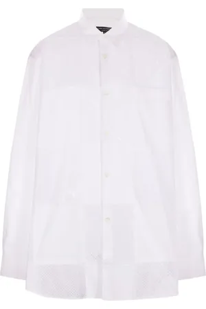 Comme des Garçons Camicia con inserti in rete