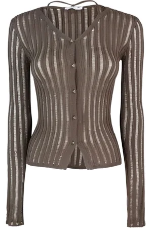 Patrizia Pepe Cardigan a coste con bottoni