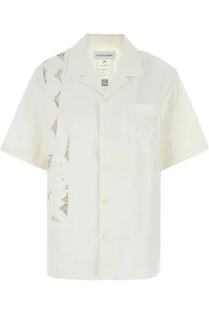 Marine Serre Camicia in popeline