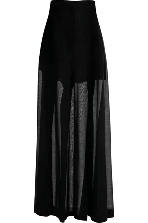 Serafini Pantaloni dritti in misto lana
