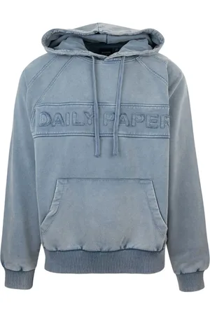 Daily paper Felpa con cappuccio e logo
