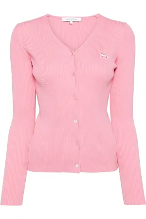 Maison Kitsuné Cardigan con applicazione