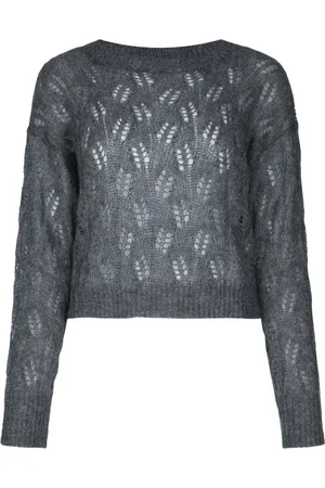 I BLUES Maglione con lavorazione pointelle