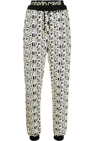 Roberto Cavalli Pantaloni sportivi con stampa