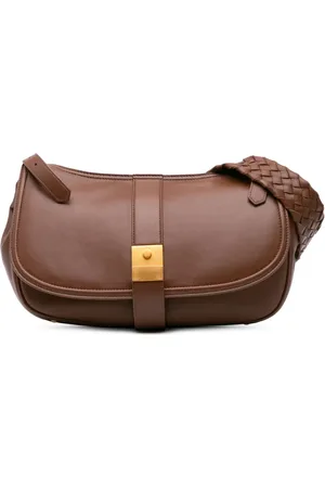 Bottega Veneta Borsa a tracolla con design Intrecciato in nappa 2012-2024