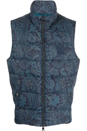 Etro Gilet con stampa paisley
