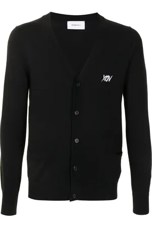 Ports V Cardigan con stampa