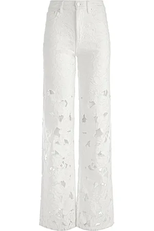 ALICE+OLIVIA Jeans Weezy a vita alta