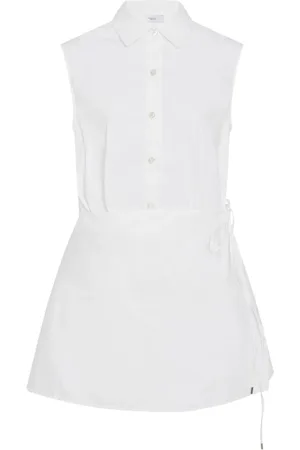 ROSETTA GETTY Camicia asimmetrica smanicata