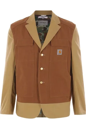 JUNYA WATANABE Blazer in cotone con design a inserti