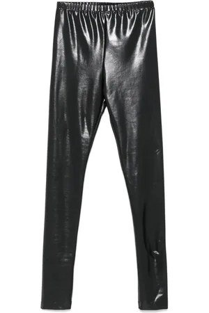 JUNYA WATANABE Leggings in pelle sintetica