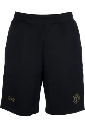 EA7 Shorts sportivi con applicazione
