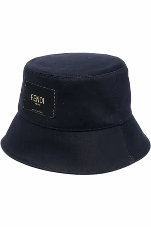Fendi Cappello bucket con logo