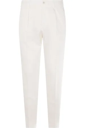 Incotex Pantaloni con applicazione logo