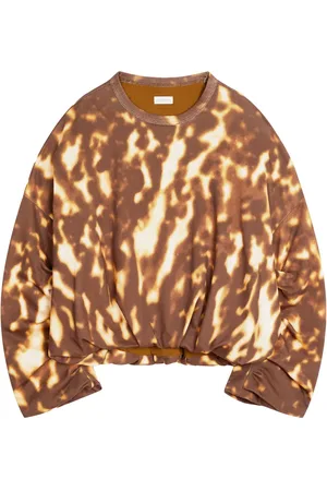 DRIES VAN NOTEN Felpa drappeggiata