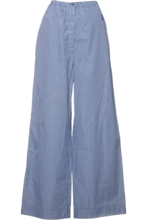 Loewe Pantaloni Anagram a righe 2022