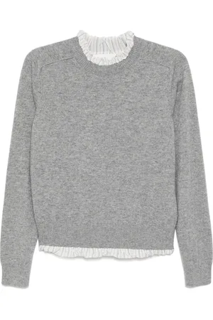 Less Maglione con design a strati