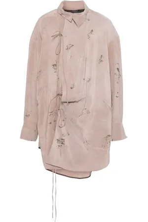 ZIGGY CHEN Camicia con stampa vernice