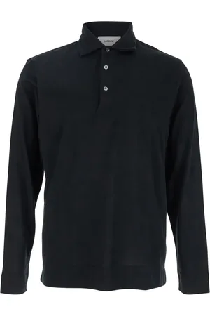 LARDINI Polo in seta e cotone