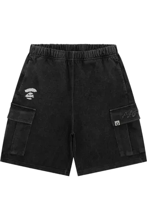 A Bathing Ape Shorts con applicazione logo