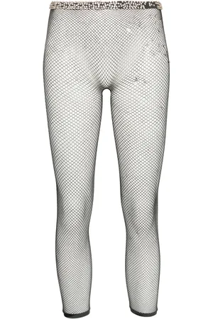 Maison Margiela Leggings con strass